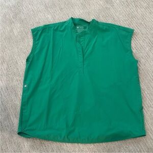 Figs Safety green Rafaela Scrub top